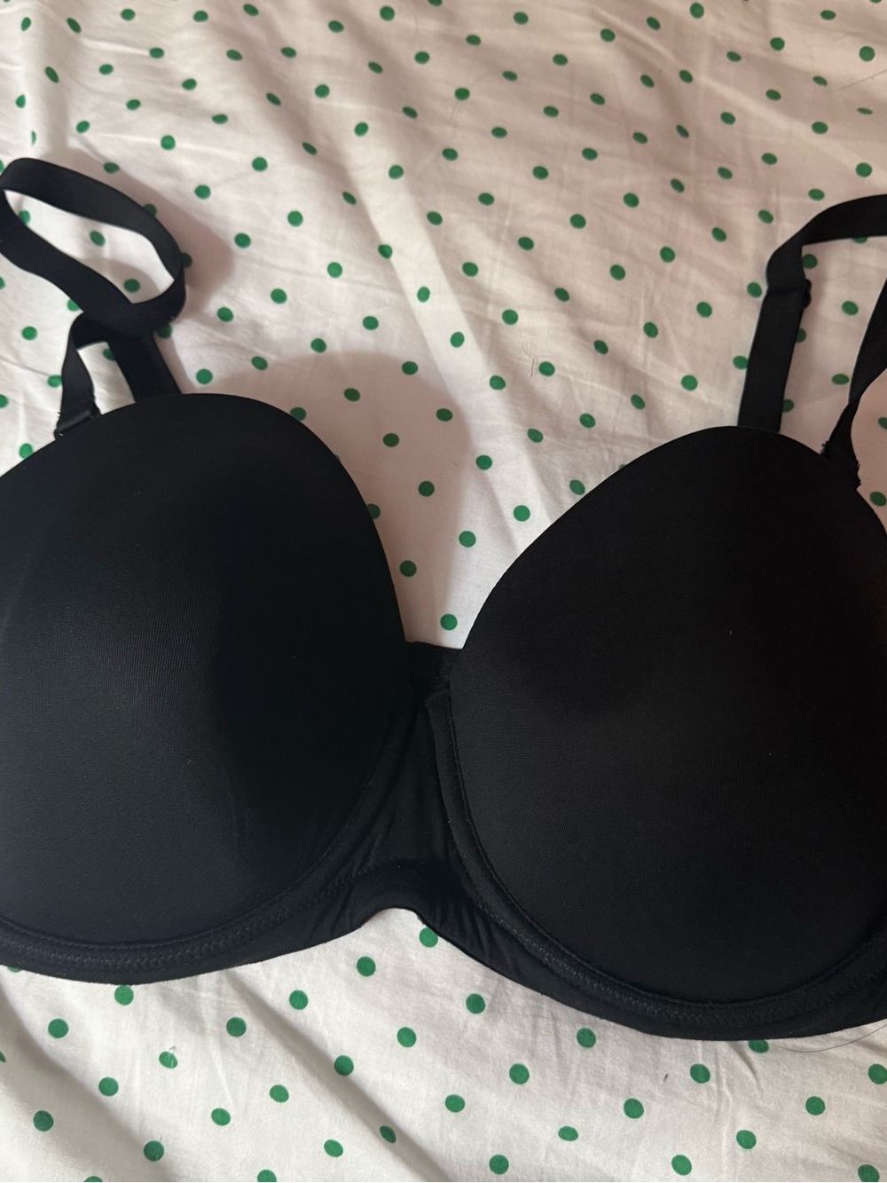 Wacoal Black Smooth Padded T-Shirt Bra- Strapless Bra